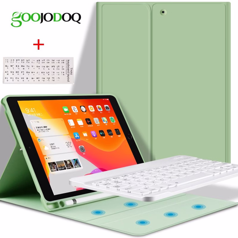 Goojodoq Caso Capa De Couro Para O Ipad 10.2 Gen7 Ar 3 10.5 2019 Mini 4 5 Ipad Air 1 2 9.7 "+ Filme + Caneta