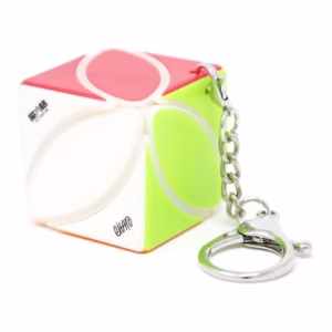 Chaveiro Cubo Mágico Profissional Ivy QiYi Lembrancinha 30mm Stickerless