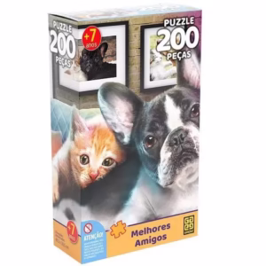 Puzzle 200 Peças Melhores Amigos 03927 - Grow