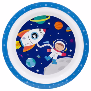 Prato Infantil Aventuras Astronauta Introdução Alimentar 15321 Buba