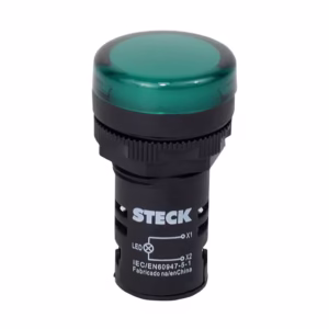 Sinalizador Led 380v Verde IP 65 Steck