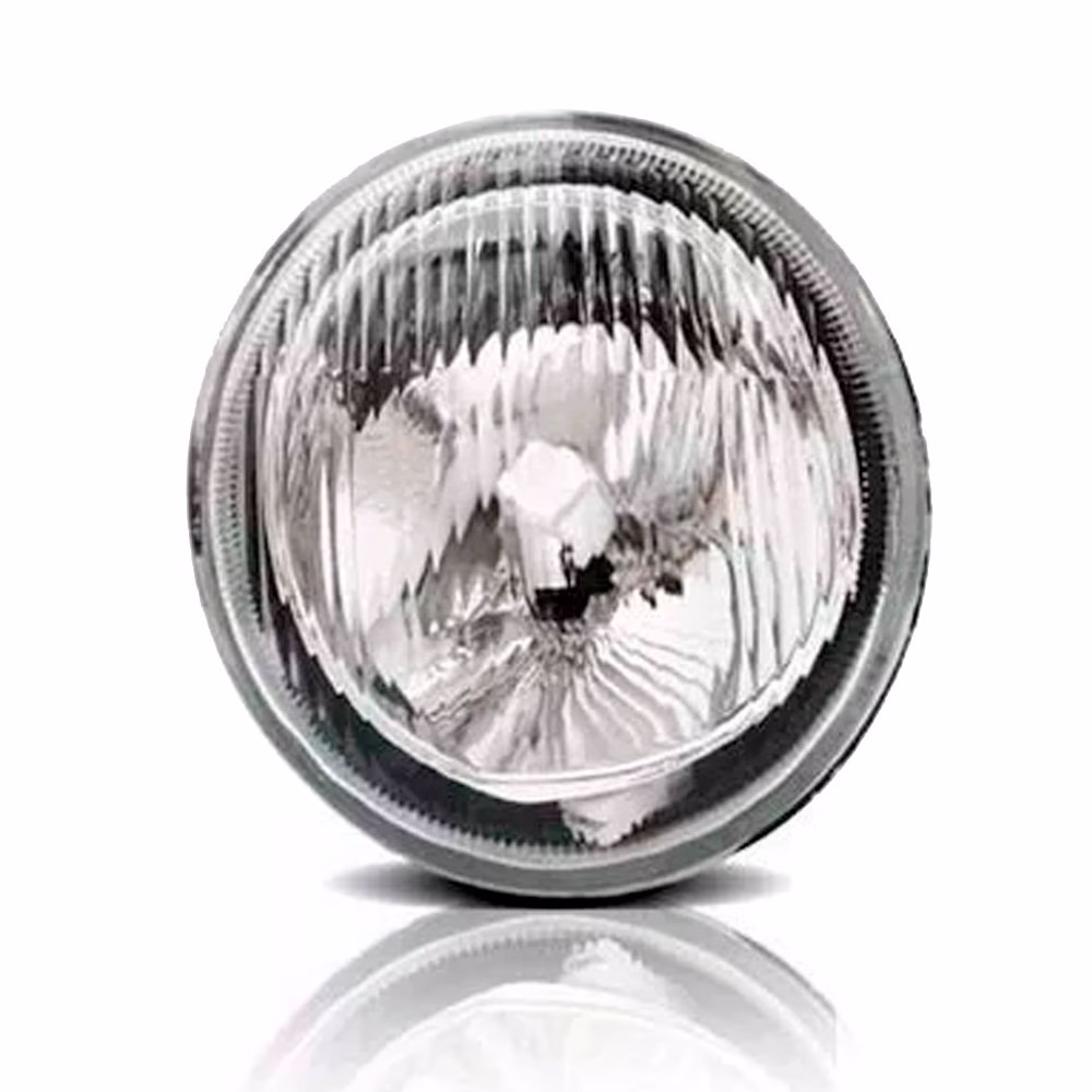Farol Milha Auxiliar Clio 2000 2001 2002 2003 Twingo Redondo Lente Raiada - Imagem 2