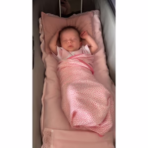 Manta Bebê Bolinha Rosa