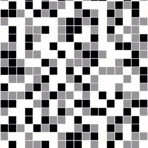 Adesivo Azulejo Pastilhas Em Tons de Preto, branco e Cinza para Cozinha