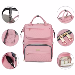 Mochila Maternidade Bolsa Bebe Impermeável Menina Menino