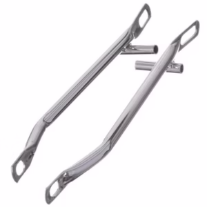 Alça Lateral Aço Tubular Pro Tork Para Moto Honda CG 125 1983 1984 1985 1986 1987 1988 1989 1990