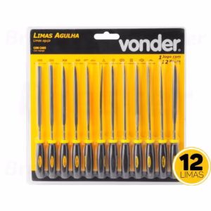 Jogo de Lima Agulha C/ 12 Peças Vonder 4311000012