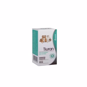 Tiuran 30mL - Sarnicida e Fungicida P/ Cães e Gatos