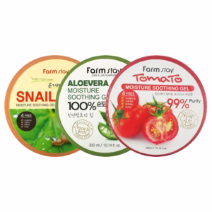 farmstay moisture soothing gel 3types