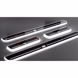 Soleira Automotiva Iluminada LED Black Fiat Palio 1996-2018