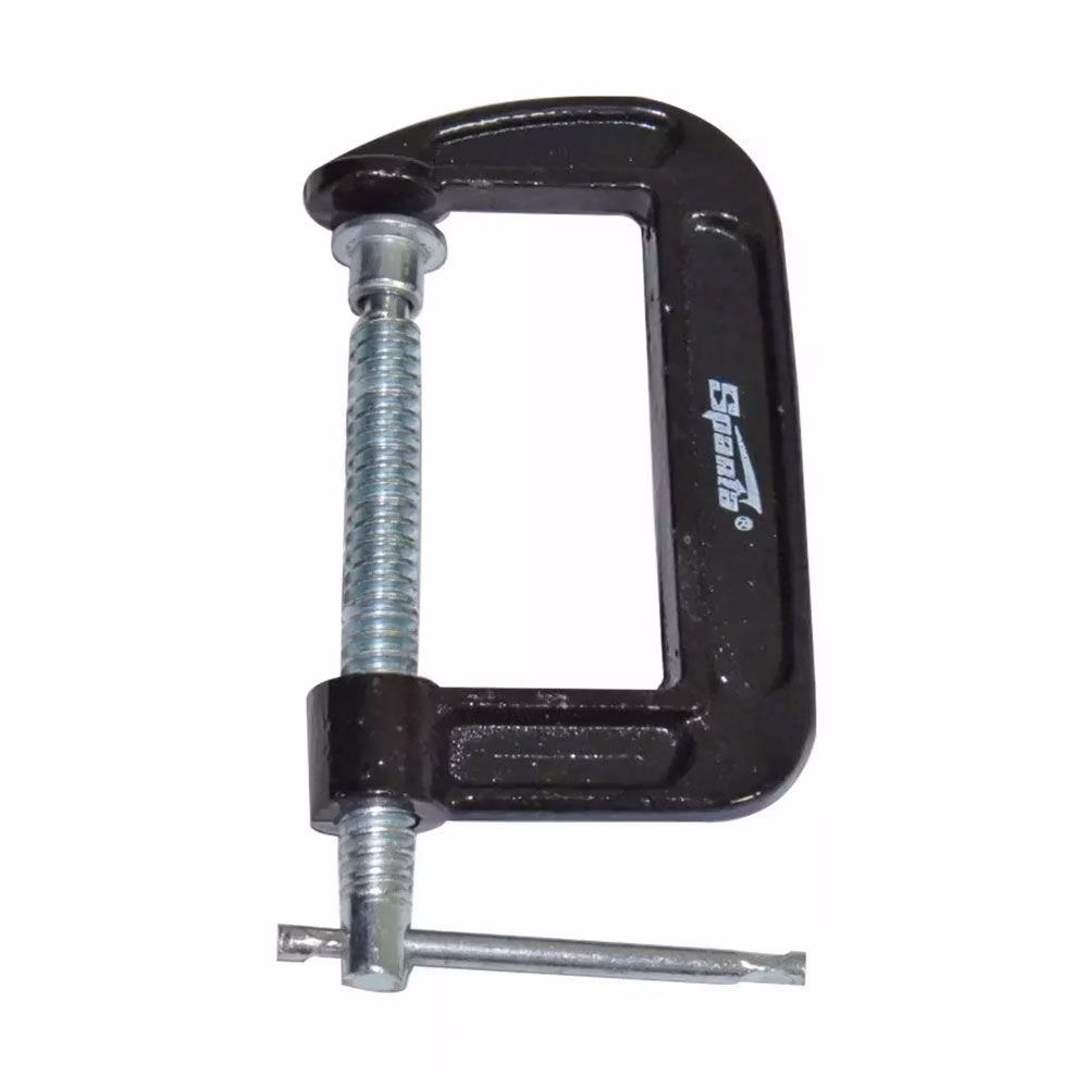 Grampo De Fixação Tipo Sargento C - 4'' Sparta