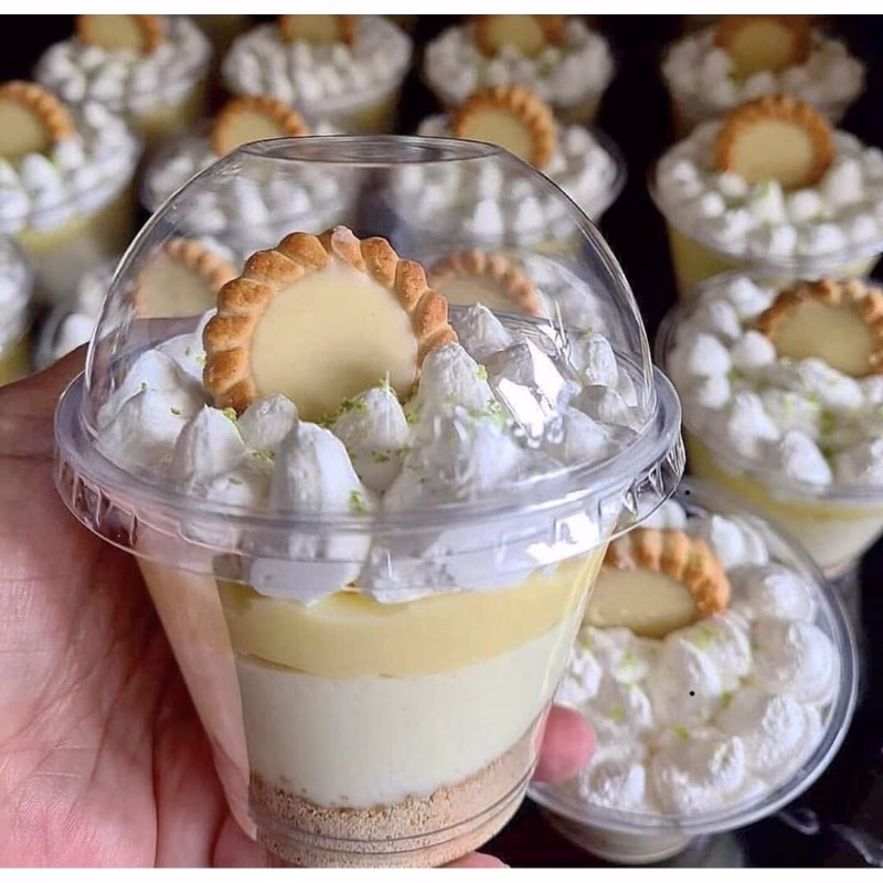 10~50 pote copo bolha sobremesa sem furo 9 0z alto 250 ml ( chocobraz )