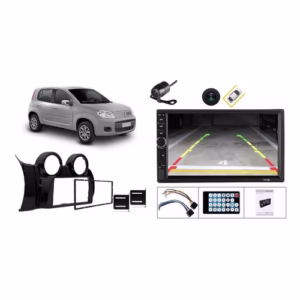 Radio Som Espelha Bluetooth Uno Vivace 2011 2012 2013 2014