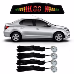 Sensor De Estacionamento Ré Logan Todos Os Modelos Prata