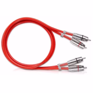 Cabo Rca Stetsom 1 Metro Banhado A Prata Blindagem Especial