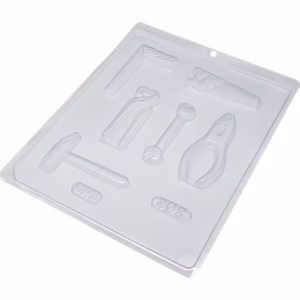Forma Simples em Acetato BWB Para Bombom, Doces, e Confeitaria Dia Dos Pais Cód.362-Ferramentas (H7)