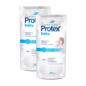 Kit 2 Sabonete Líquido Infantil Protex Baby 380ml