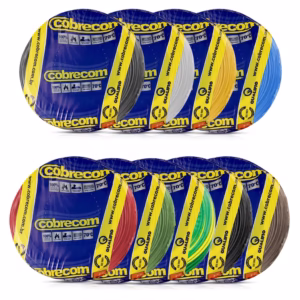 Cabo Flexivel 750V Pvc 4,00Mm 70G Rolo 100 Metros Cores