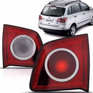 Lanterna Spacefox 2006 2007 2008 2009 Mala Carcaça Vermelha