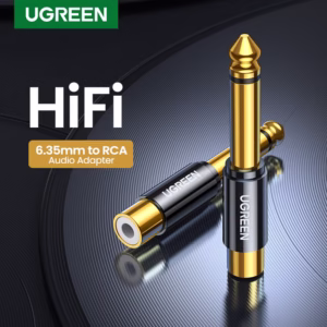 Ugreen Conversor Adaptador De Áudio De 6,35mm Para Rca