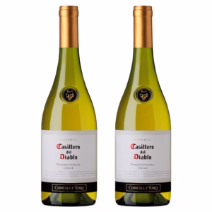Kit 02 Vinhos Casillero Del Diablo Chardonnay 750ml