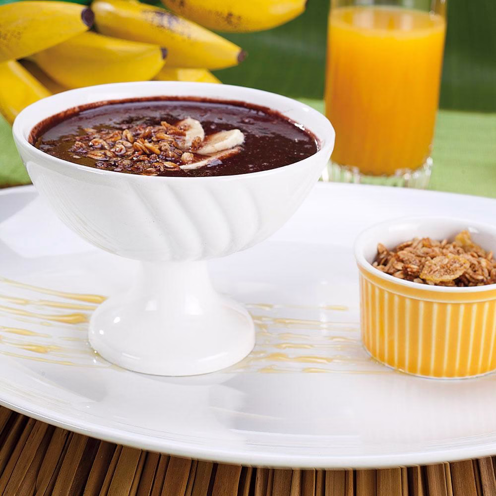 Conjunto com 6 Taças de Sobremesa Soleil White - Imagem 2