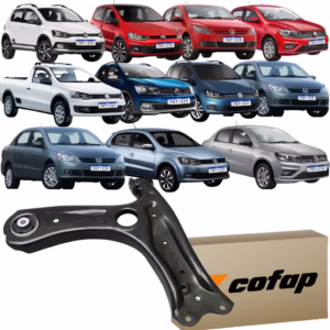 Bandeja Balança Esquerda Original Cofap Volkswagen CrossFox 2014 2015 2016 2017 2018 2019 2020 Gol Saveiro Voyage G5 G6 G7 2008 2009 2010 2011 2012 2013