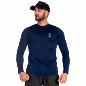 Camiseta Uv Proteção Solar Manga Longa Para Andar de Bike Ultravioleta P