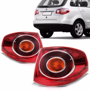 Par Lanterna Spacefox 2006 2007 2008 2009 Canto Carcaça Vermelha