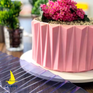 1~5 Forma Placa de Modelagem Placas Textura Para Bolos ORIGAMI 2– CÓD P862. Para Confeitaria (Porto)