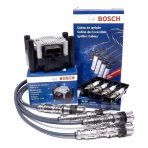 Kit Vela Cabo Bobina Ignição Gol G4 G5 Fox Voyage 1.0 1.6 8