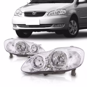 Par Farol Corolla E Fielder 2003 2004 2005 2006 2007 Foco Duplo Cromado