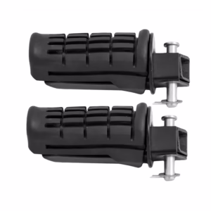 Par Pedaleiras Dianteiro E Traseira Lado Esquerdo Cbx200 250