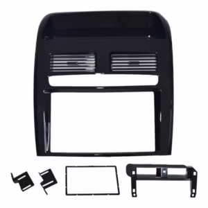 Moldura 2 Din Fiat Linea 2008,2009,2010,2011,2012,2013,2014 - Black Piano
