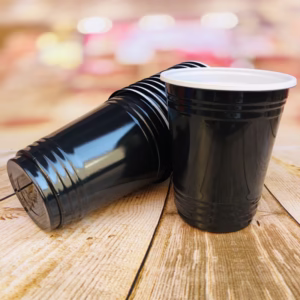 25~100 COPO AMERICANO RESISTENTE DESCARTÁVEL 400ML  BALADA FESTAS //