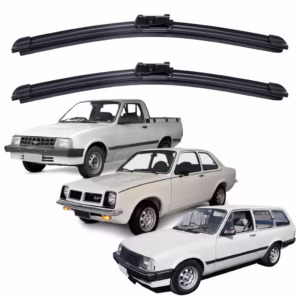 Par Palhetas Limpador Para-brisa Dianteiro GM Chevrolet Chevete Marajo Chevy 1973 A 1995 Kit