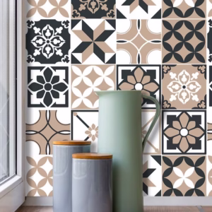 Papel De Parede Para Cozinha Azulejo Português Lavável 2,50 Metros