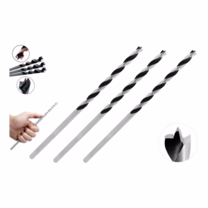 Jogo 3 Brocas Mourão Longa Fibrocimento Com Guia Para Furar Madeira Telha Várias Medidas A Escolha