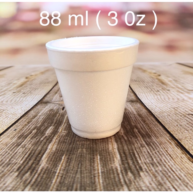 20 copo 88 ml térmico Isopor café - Darnel ( 3 Oz 88 ml ) espumado