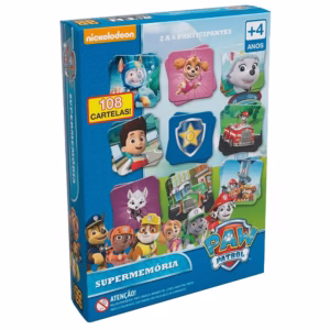 Jogo Supermemória Patrulha Canina