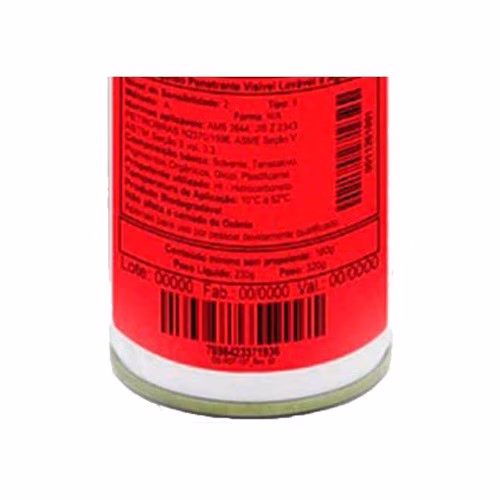 Penetrante Metal-check Vp30 - Lata 230g Metal-check - Imagem 2