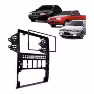 Moldura 2 Din Padrão Japonês Chinês Mp5 Gol G2 Todos