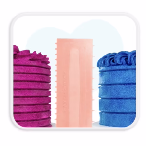 espátula decorativa n•15 para bolo rosa bluestar leni 23 cm  dupla confeitaria  ( chocobraz )