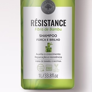 Inoar Résistance Fibra de Bambu - Shampoo 1L - Imagem 2