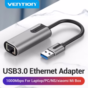 VENTION Adaptador USB para Ethernet Gigabit 100/1000Mbps RJ45 para PC Laptop Cabo de Rede Conversor USB 2.0/3.0 Placa de Rede