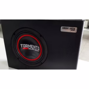 Caixa Slim Sub Woofer Tormento Alto Falante 200wrms 8 Polega