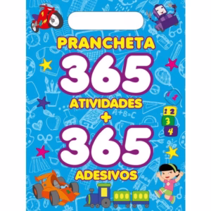 Prancheta 365 Atividades e Adesivos