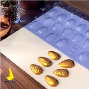 1~5 Forma Placa de Modelagem Para Chocolate APLIQUE OVOS PASCOA 10G – CÓD P863.(PROMOÇÃO PORTO)