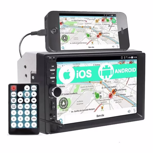 Central Multimidia Kit Radio Som Saveiro G1 G2 G3 G4 G5