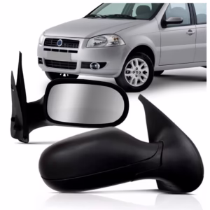 Retrovisor Palio Siena Weekend 2008 2009 2010 2011 2012 4 Portas Fixo